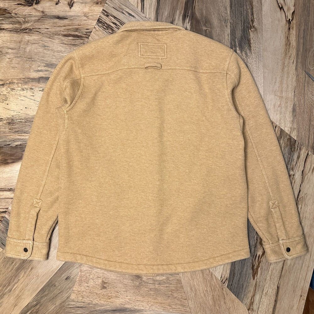 L.L. Bean Katahdin Iron Works Sherpa Lined Shirt Jacket Shacket Men’s Large - Picture 3 of 14